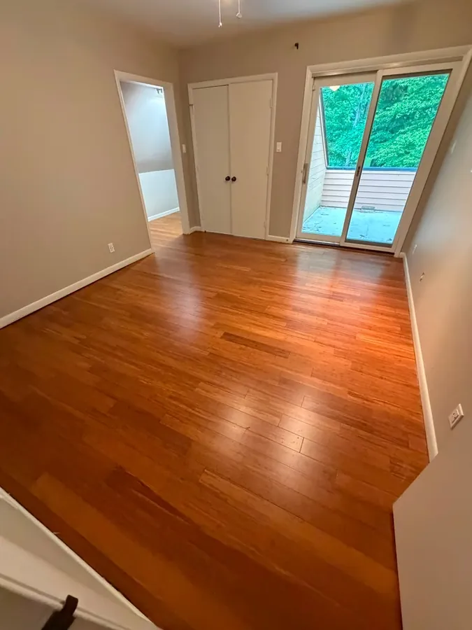 Hardwood floor installation